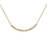 American Jewelry Design 0.30ctw Diamond Bar Necklace - Be On Park
