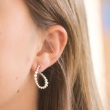 American Jewelry Designs Twisted Diamond Earrings - Be On Park