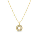 Roberto Coin Siena Diamond Circle Necklace - Be On Park