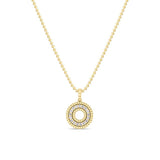 Roberto Coin Siena Diamond Circle Necklace - Be On Park