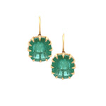 Sutra Jewels Emerald Earrings - Be On Park