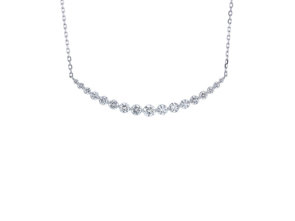 1.90 ctw diamond necklace - Be On Park