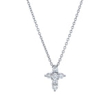 Roberto Coin 16-18" "Tiny Treasures" diamond cross pendant - Be On Park