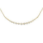 Medium Diamond Smiley Bar Necklace - Be On Park