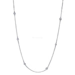 William Levine 36" diamonds by the yard necklace - Be On Park