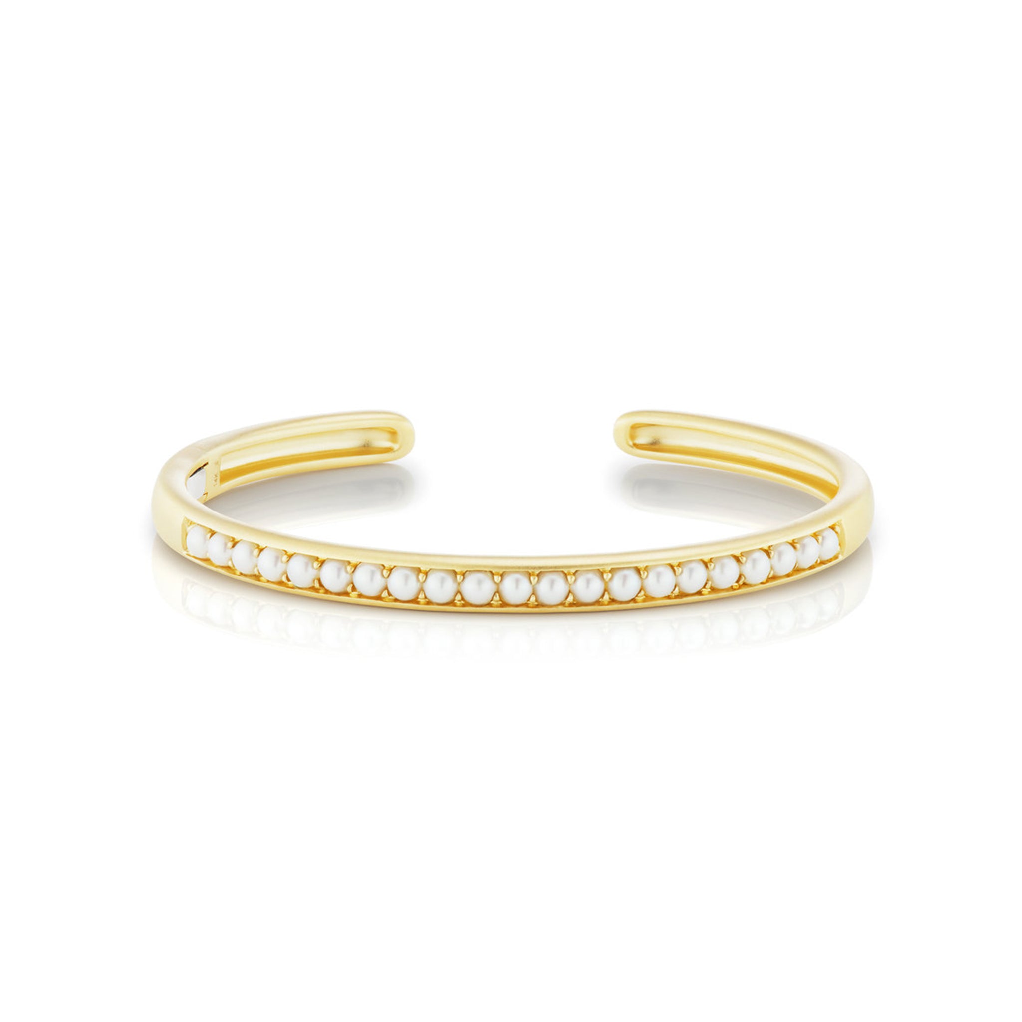 Jane Taylor Cirque Oval Pearl Cuff - Be On Park