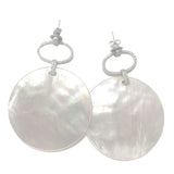 Piranesi Mother of Pearl and Diamond Drop Earrings - Be On Park
