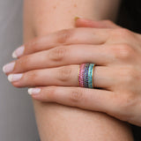 Emily P Wheeler "California Ombre" Ring with sapphires and apatite - Be On Park