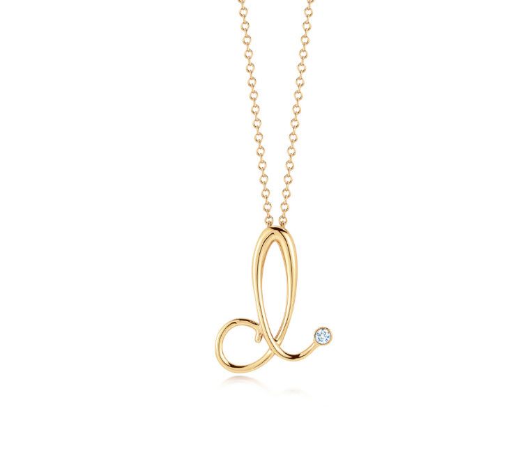 Kwiat Gold & Diamond Initial "D" Necklace - Be On Park